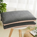 Meditasi Tartarian Organik Buckwheat Hull Bantal Kes